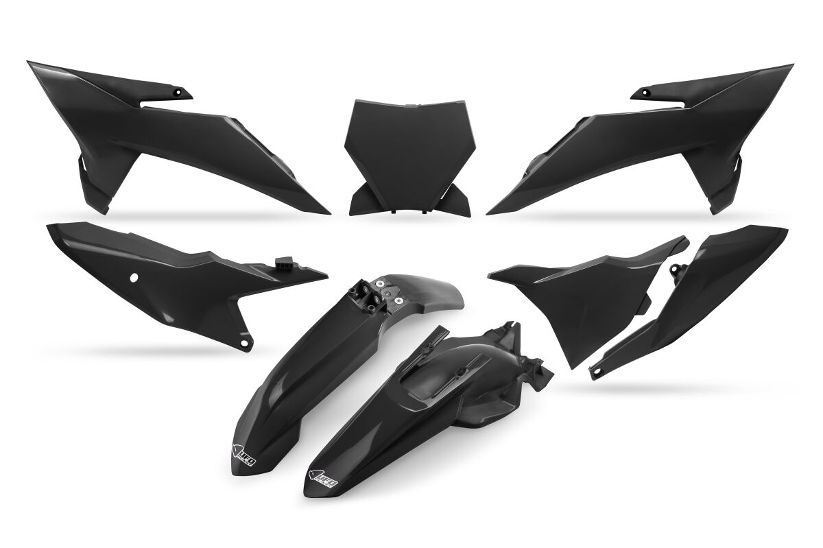 Plastikukomplekt SX85 2025-, must