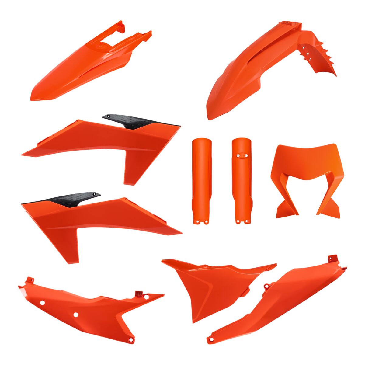 Täielik plastikukomplekt EXC/EXCF 24-25, oranž