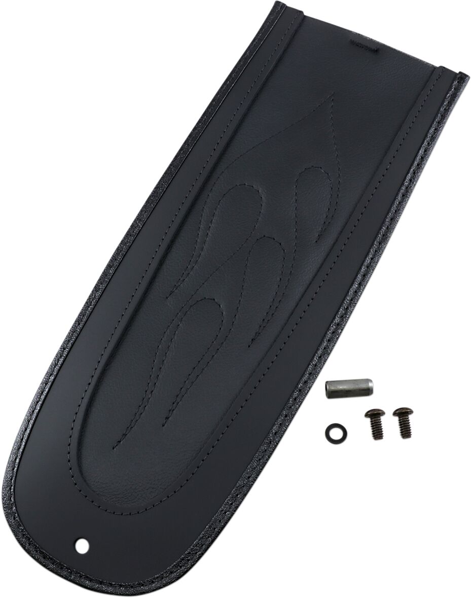 Poritiiva kaitse Fender Skins, tagumine, leegiõmblus, vinüül, must