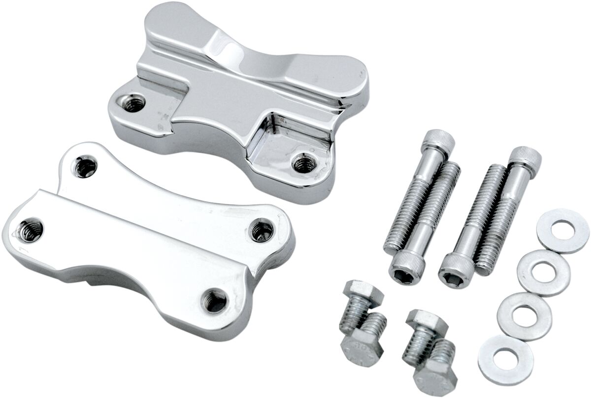 Poritiiva-kahvli adapter 21" rattale, kroom