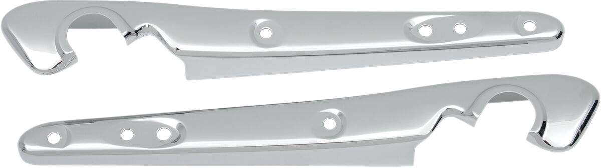 REPLACEMENT REAR FENDER STRUTS CHROME