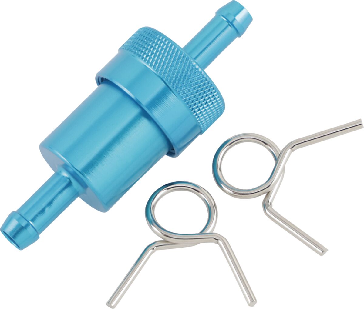 Kütusefilter, alumiinium, sinine