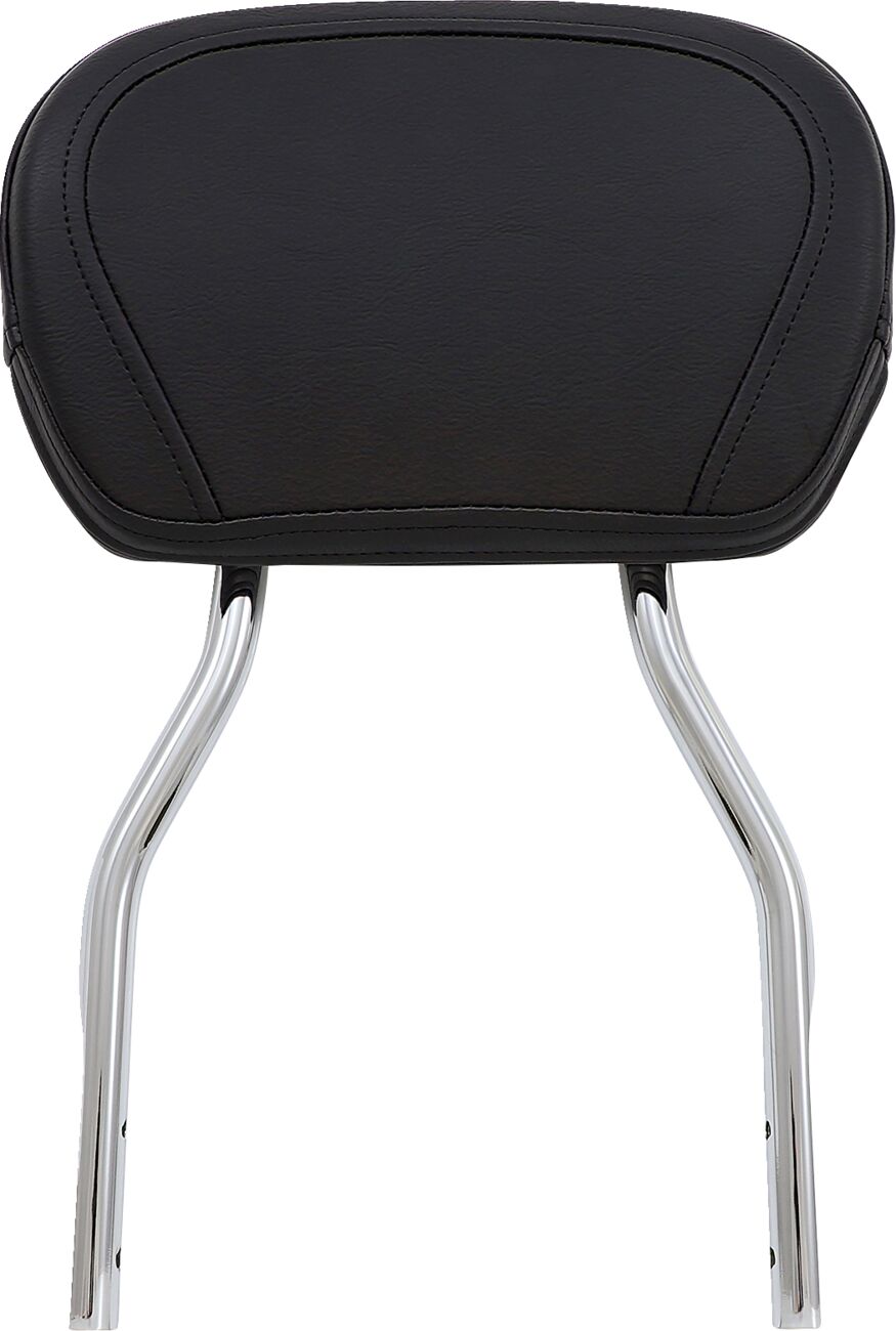 TALL ROUND SISSY BAR CHROME WITH PAD HONDA