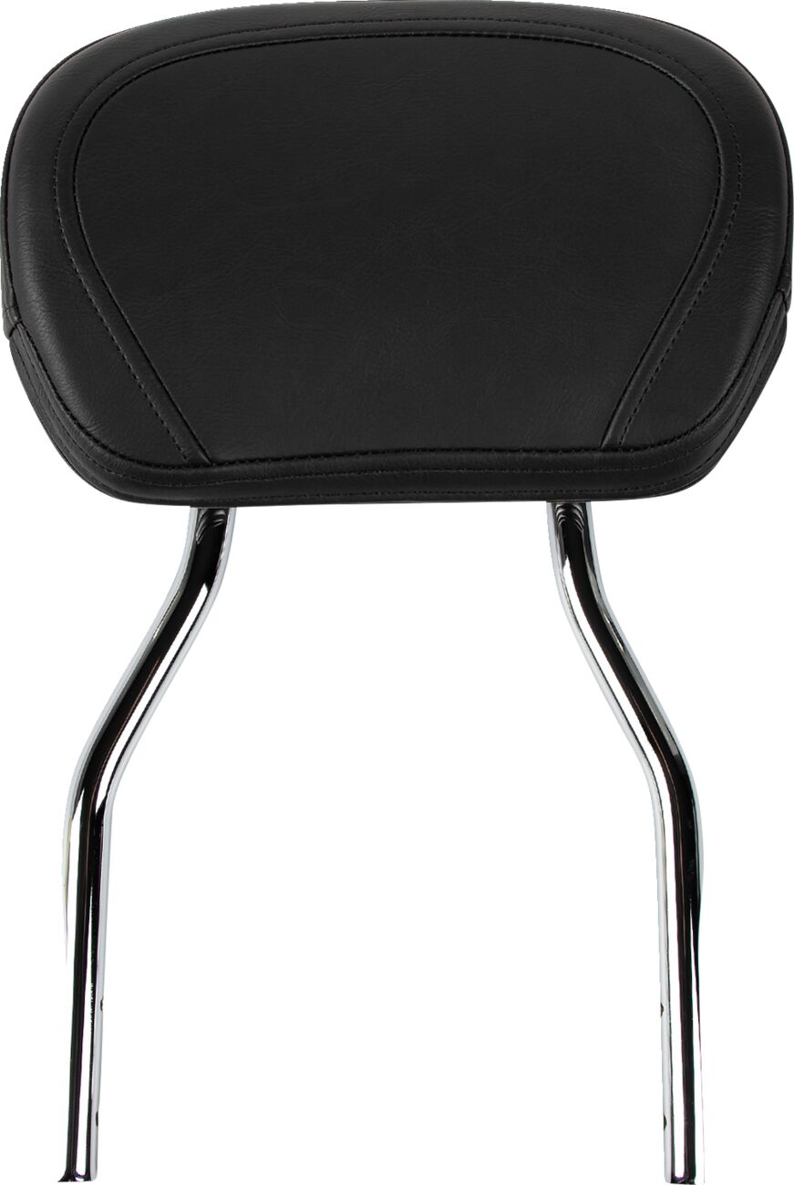 TALL ROUND SISSY BAR CHROME WITH PAD HONDA