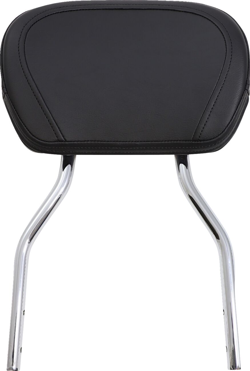 TALL ROUND SISSY BAR CHROME WITH PAD YAMAHA
