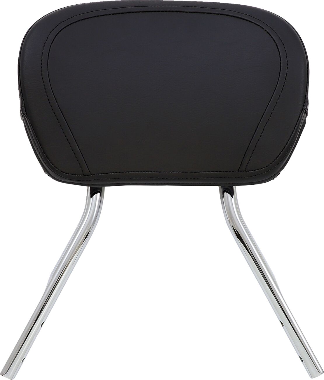TALL ROUND SISSY BAR CHROME WITH PAD SUZUKI