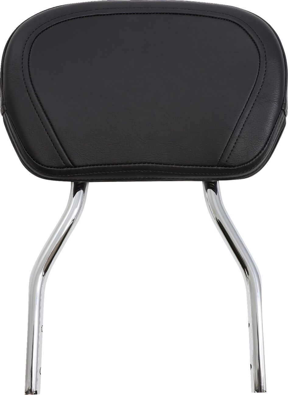 SHORT ROUND SISSY BAR CHROME WITH PAD HONDA