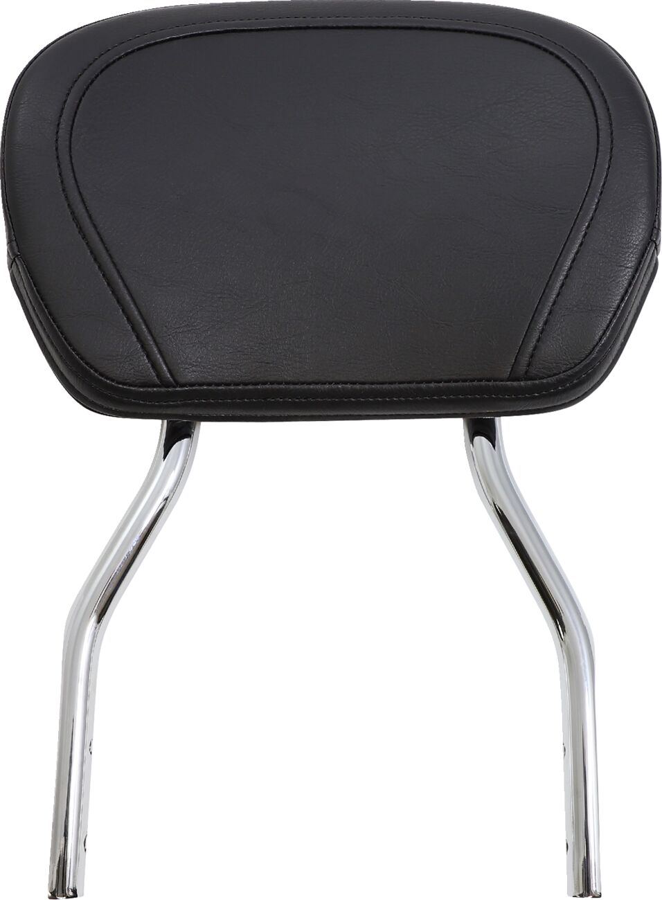 SHORT ROUND SISSY BAR CHROME WITH PAD HONDA