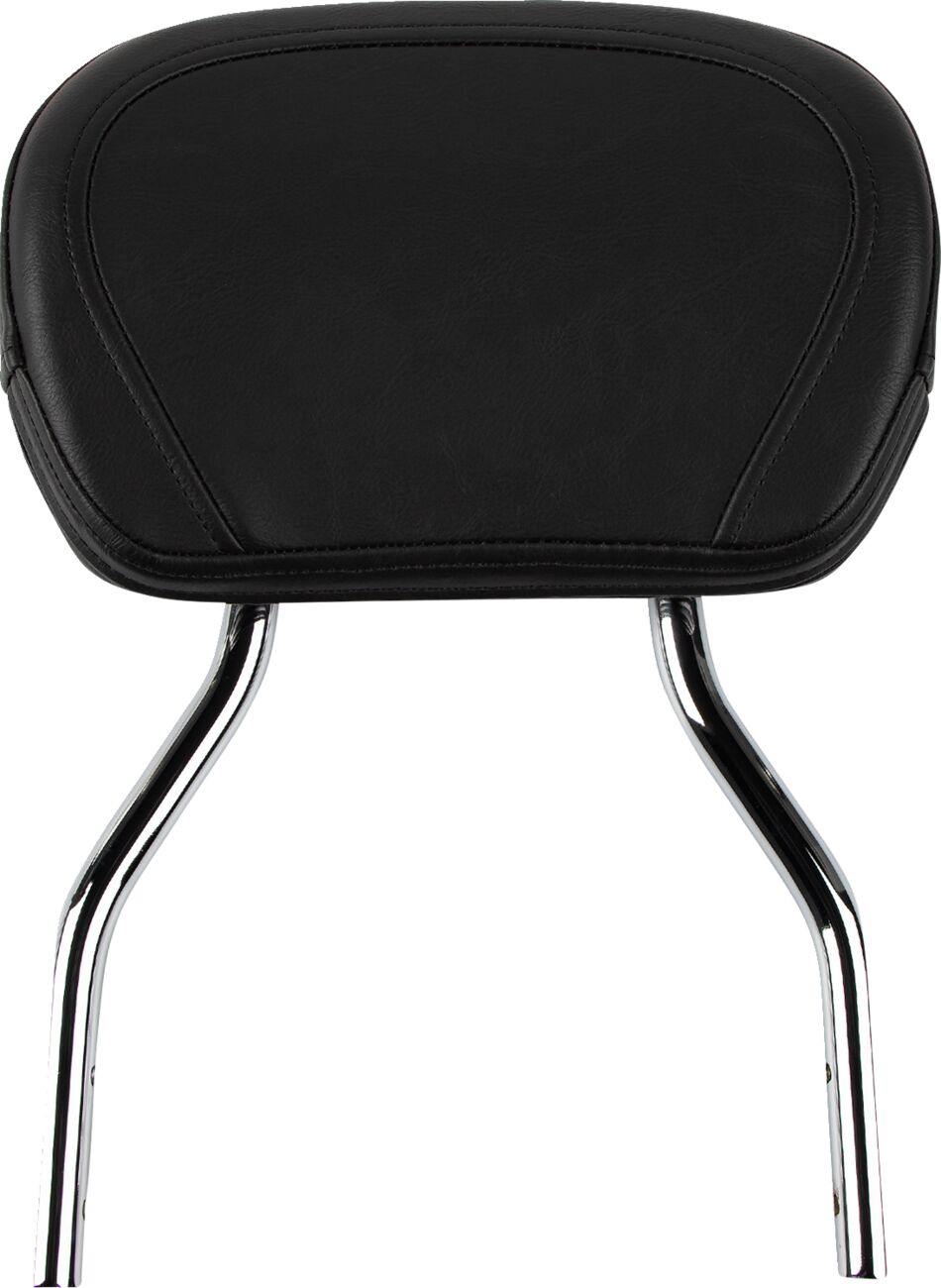 SHORT ROUND SISSY BAR CHROME WITH PAD YAMAHA