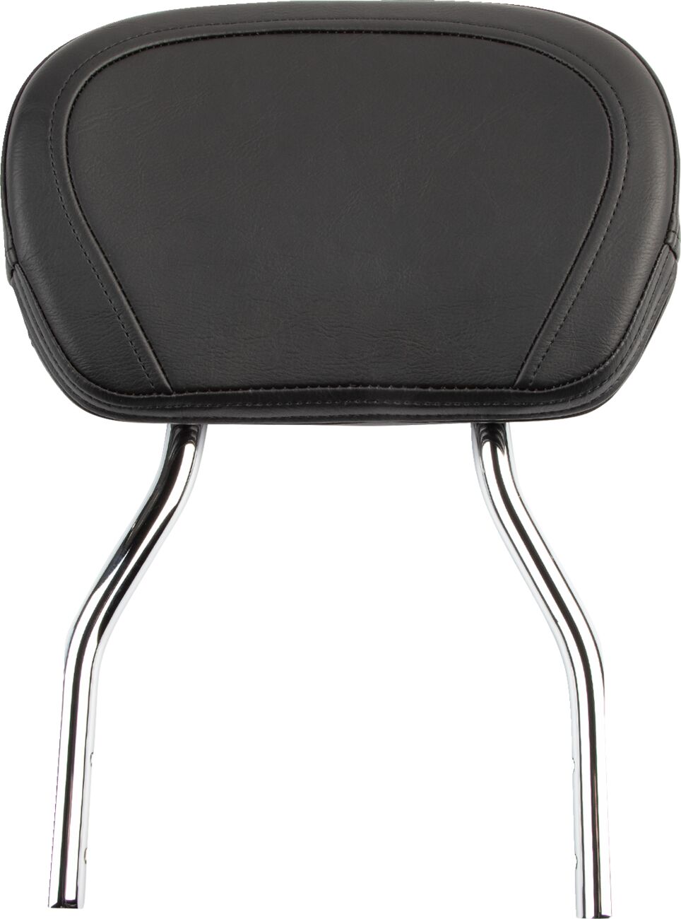 SHORT ROUND SISSY BAR CHROME WITH PAD YAMAHA