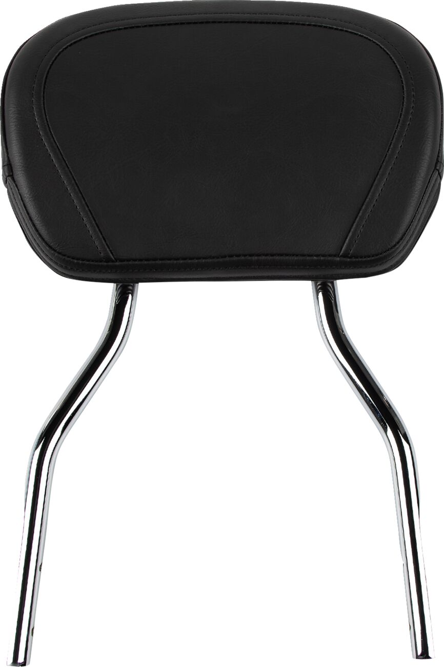 TALL ROUND SISSY BAR CHROME WITH PAD YAMAHA
