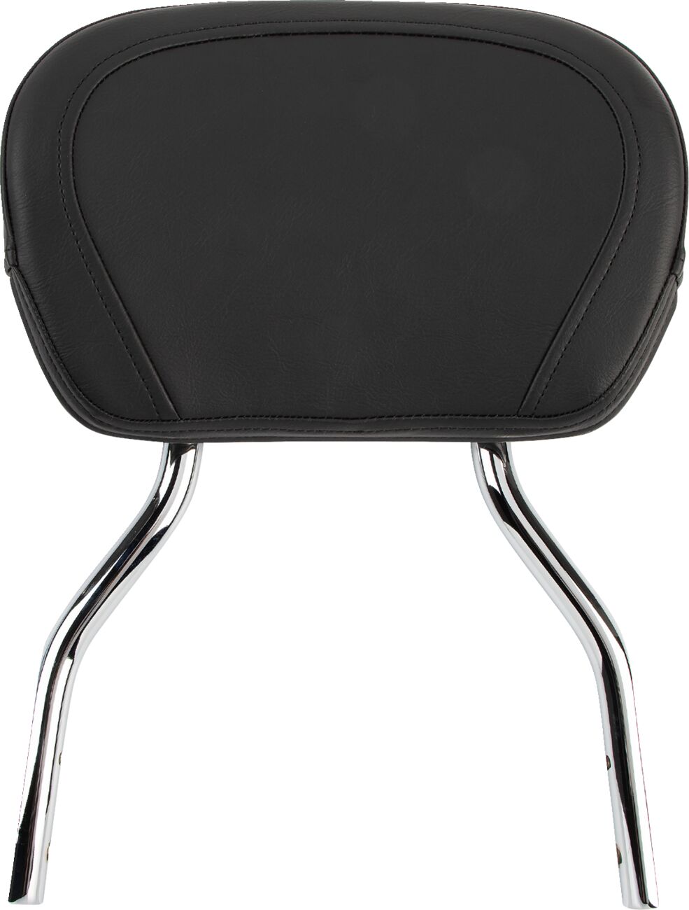 SHORT ROUND SISSY BAR CHROME WITH PAD YAMAHA