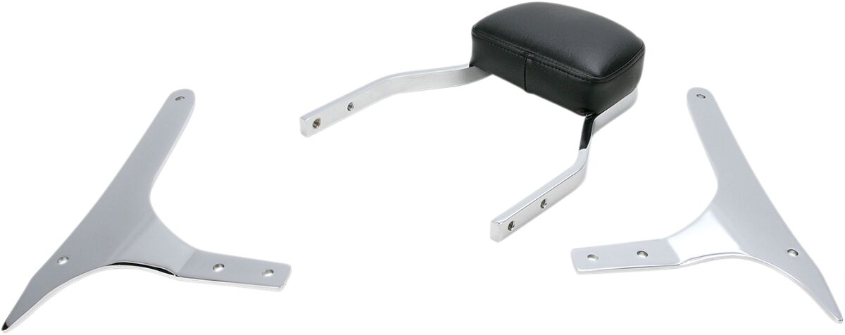 MINI SQUARE SISSY BAR CHROME WITH PAD YAMAHA