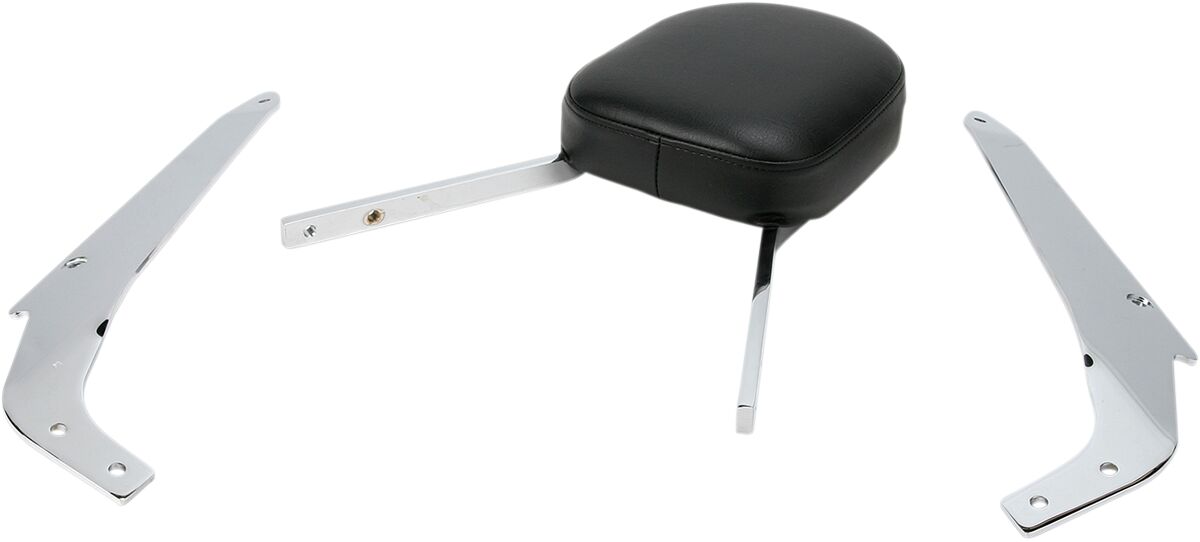 TALL SQUARE SISSY BAR CHROME WITH PAD SUZUKI