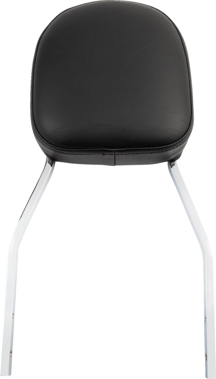 STANDARD SQUARE SISSY BAR CHROME WITH PAD HD