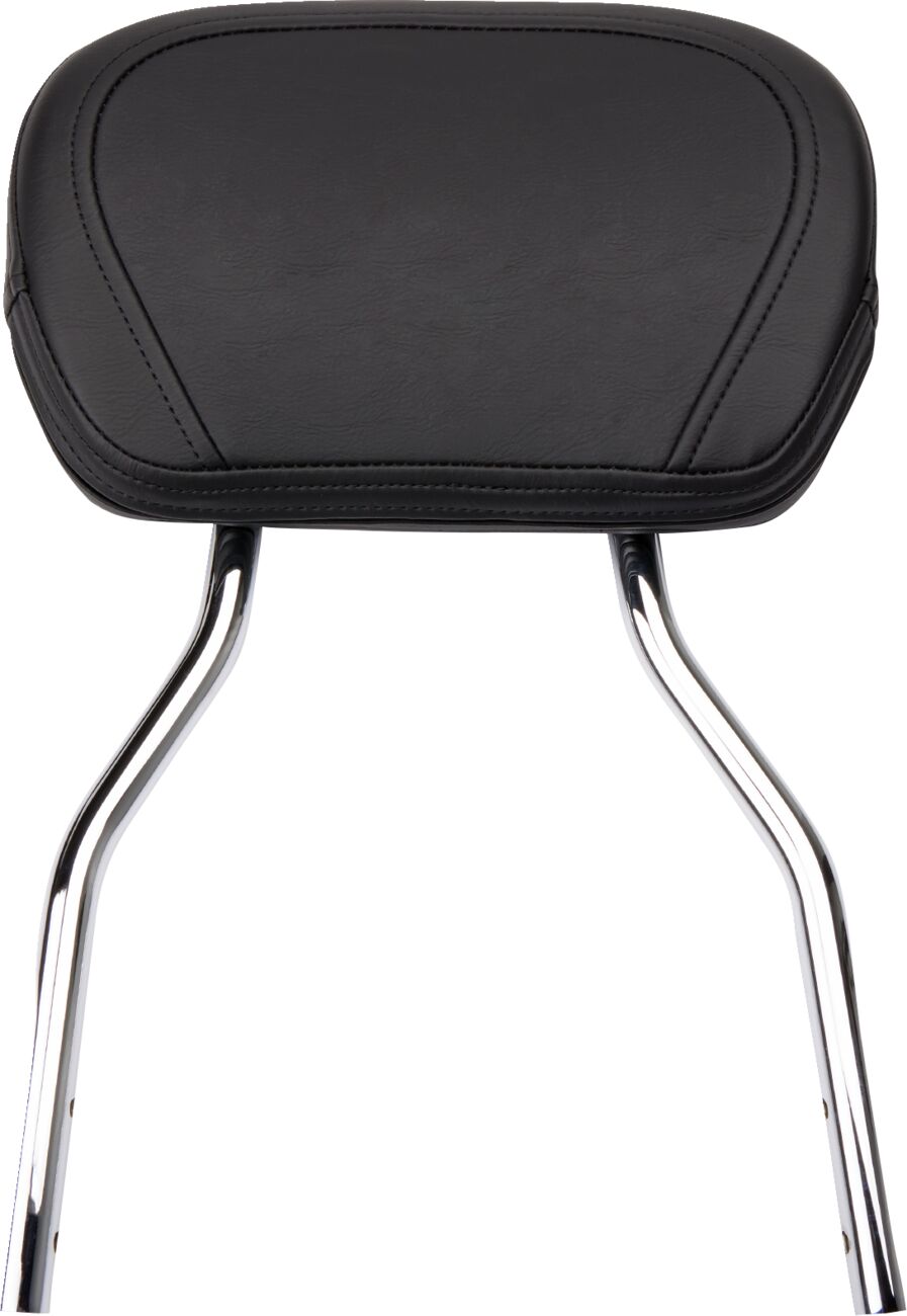 TALL ROUND SISSY BAR CHROME WITH PAD YAMAHA