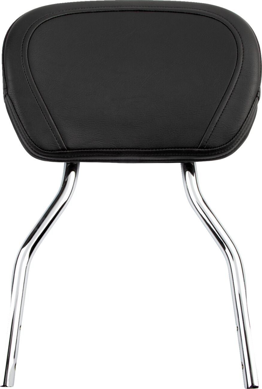 SHORT ROUND SISSY BAR CHROME WITH PAD YAMAHA