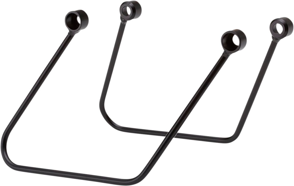 SADDLEBAG SUPPORT BRACKETS BLACK HONDA
