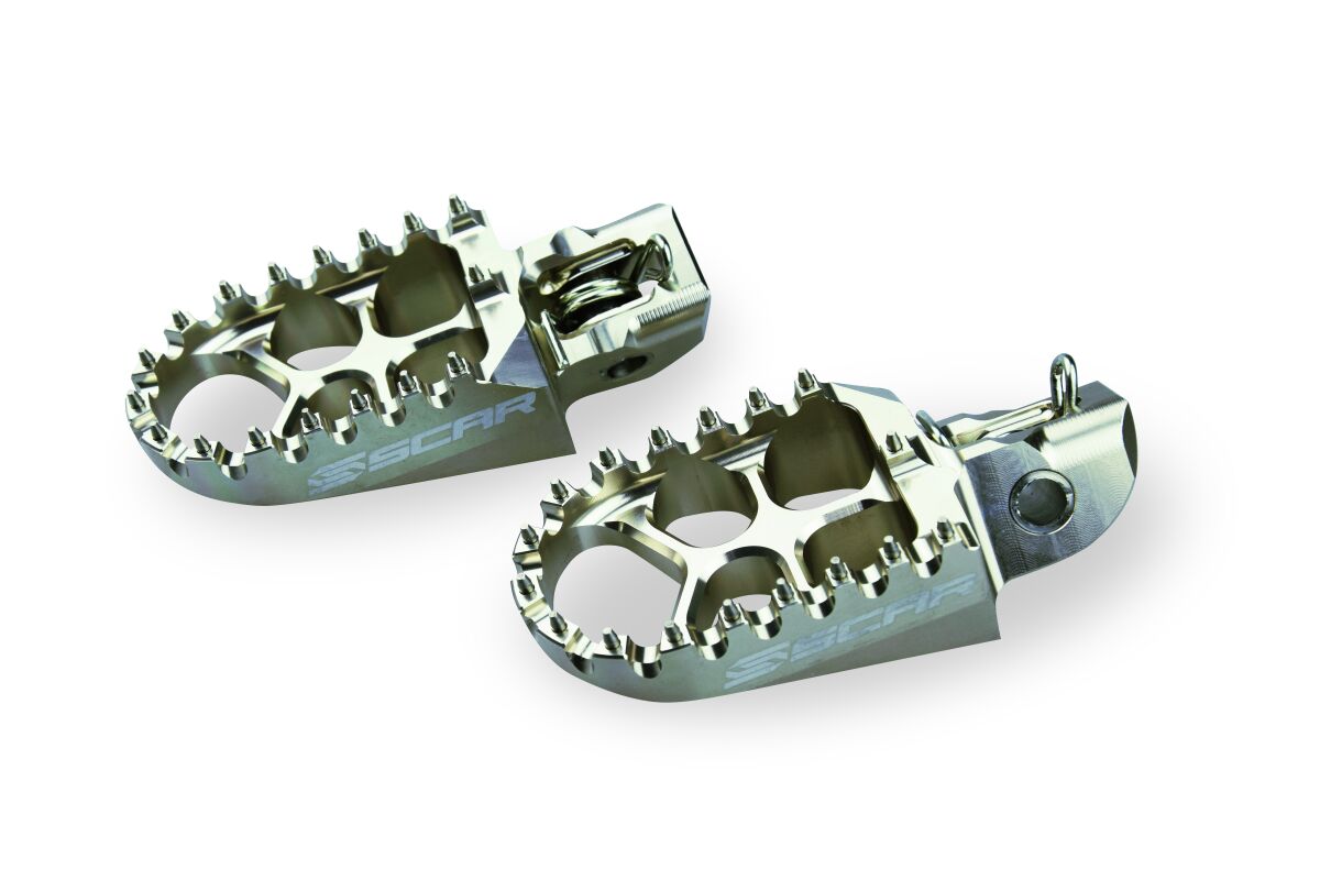 FOOTPEGS EVO SX85 18- SIL
