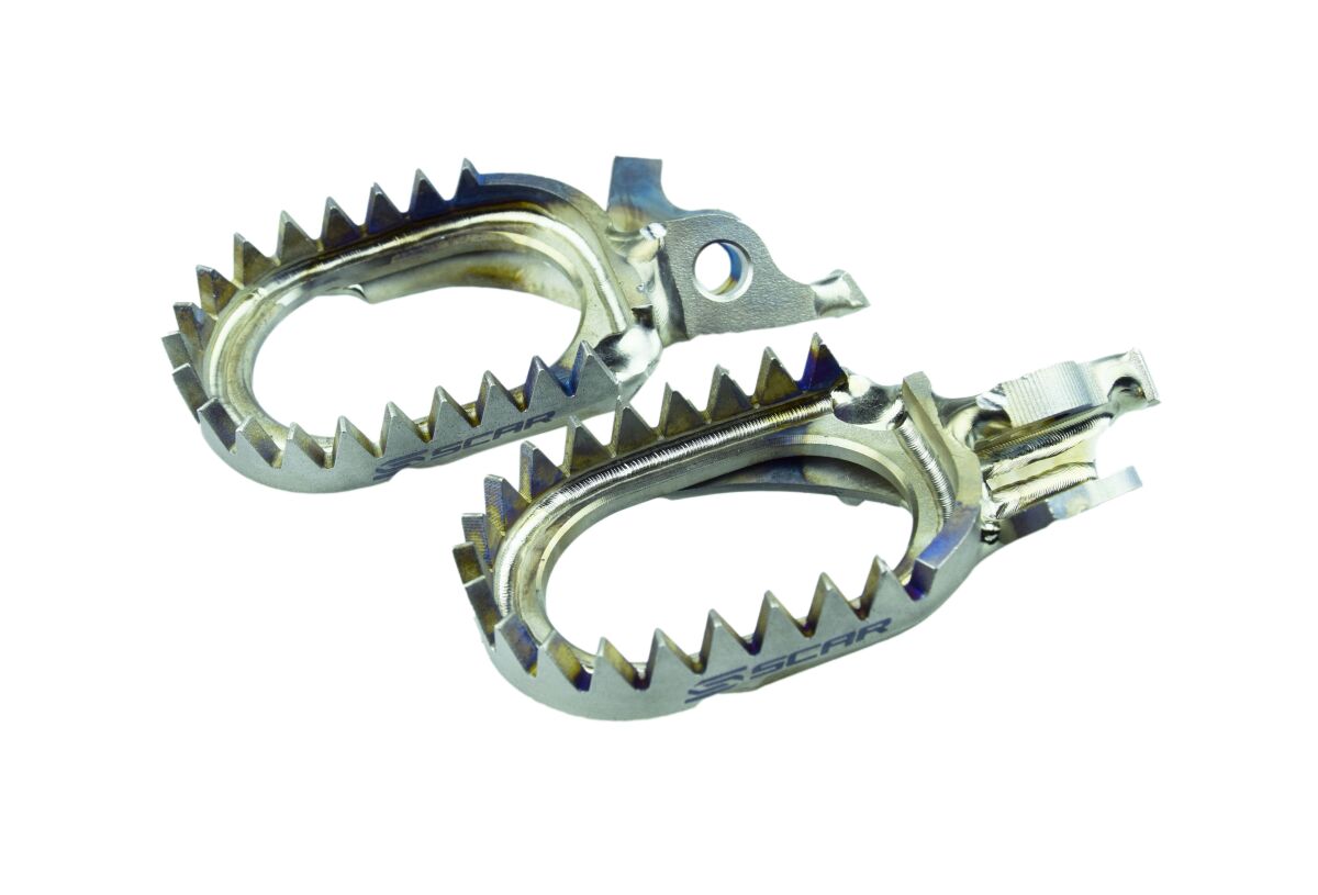 FOOTPEGS MUD TITANIUM STARK VA