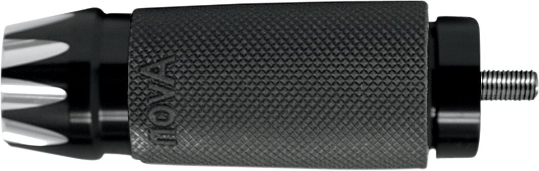 Käiguhoova ja piduri jalatugi Custom Contour Excalibur, must