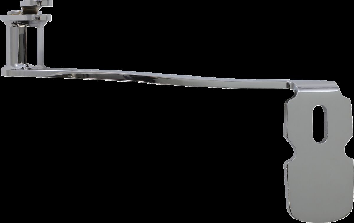EXTENDED BRAKE PEDAL FOR TOURING & TRIKE WITHOUT LOWERS CHROME