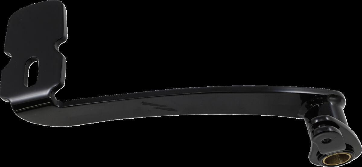 EXTENDED BRAKE PEDAL FOR TOURING & TRIKE WITHOUT LOWERS BLACK