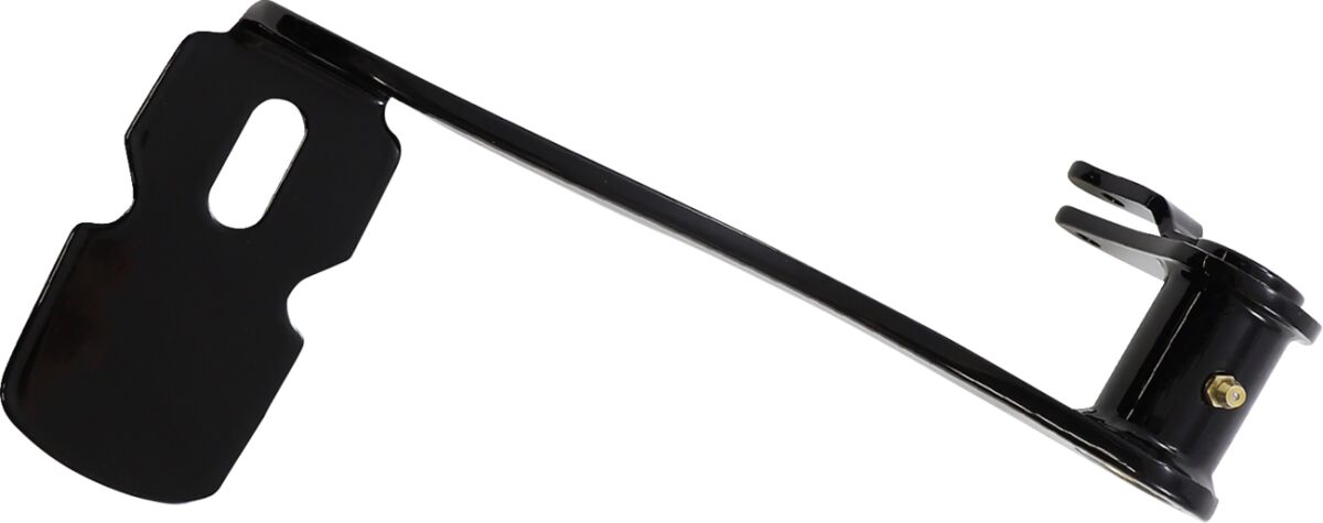 EXTENDED BRAKE PEDAL FOR TOURING & TRIKE WITH LOWERS BLACK