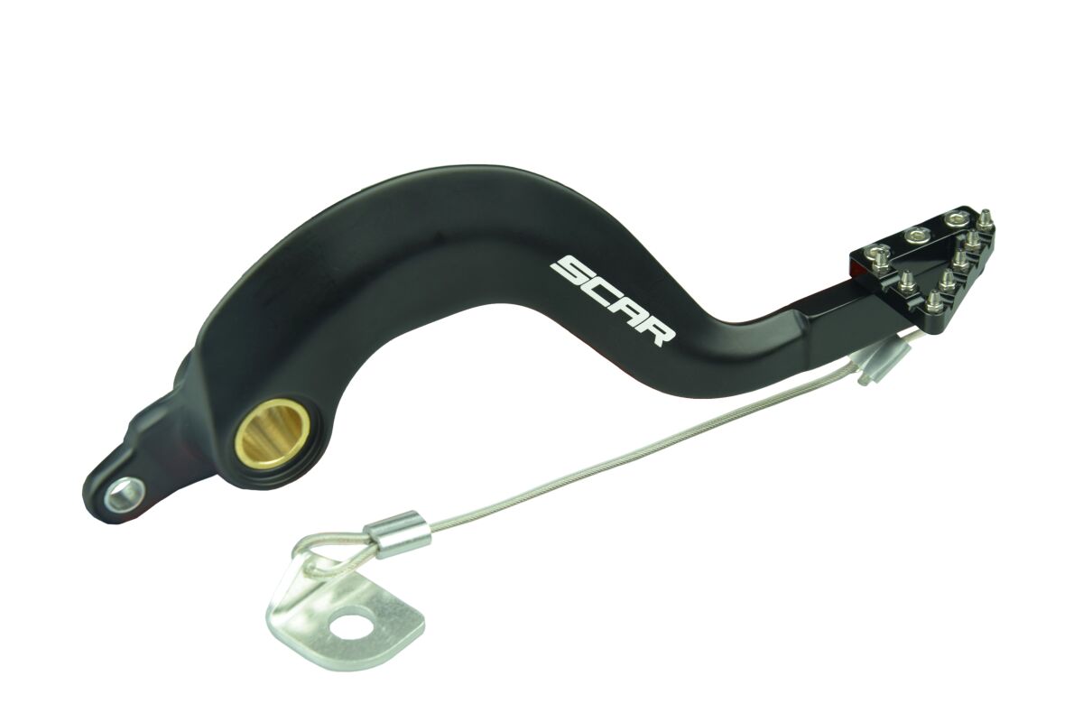 BRAKE PEDAL YZ125/250 BK