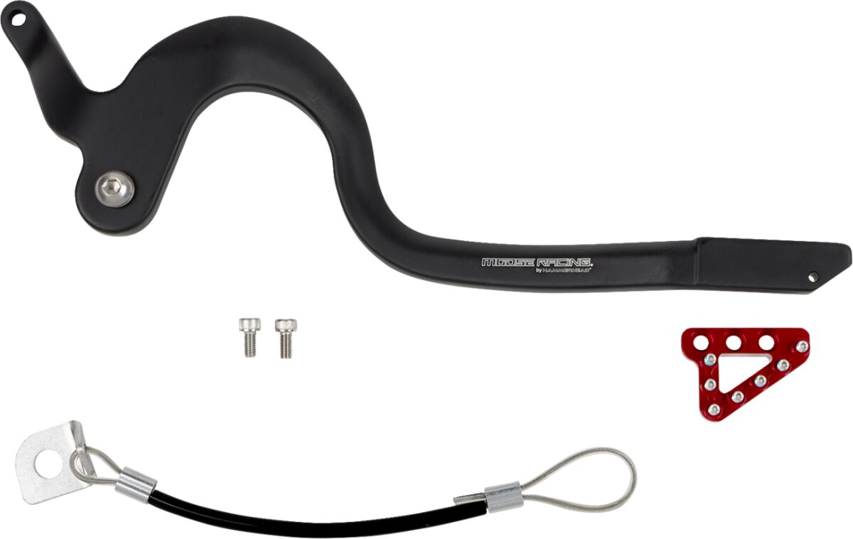 FORGED BRAKE PEDAL  RED