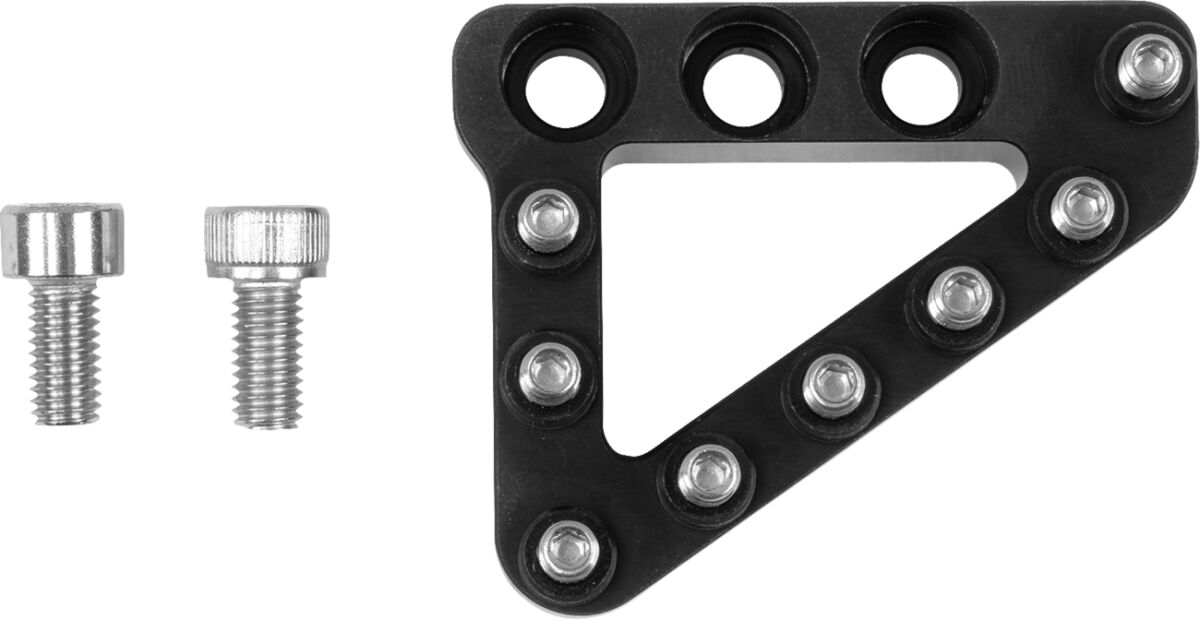 LARGE ALUM REAR BRAKE TIP  BLACK