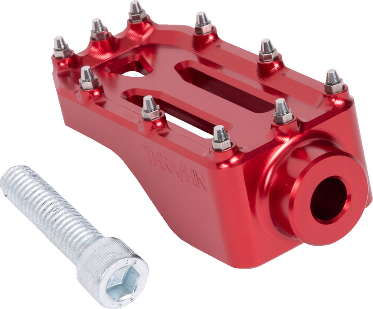 PEDAL BRAKE AGGRESSOR TOURING RED