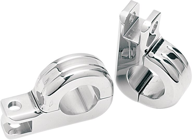 Kaheosaline jalatoe klamber 1.25", kroom