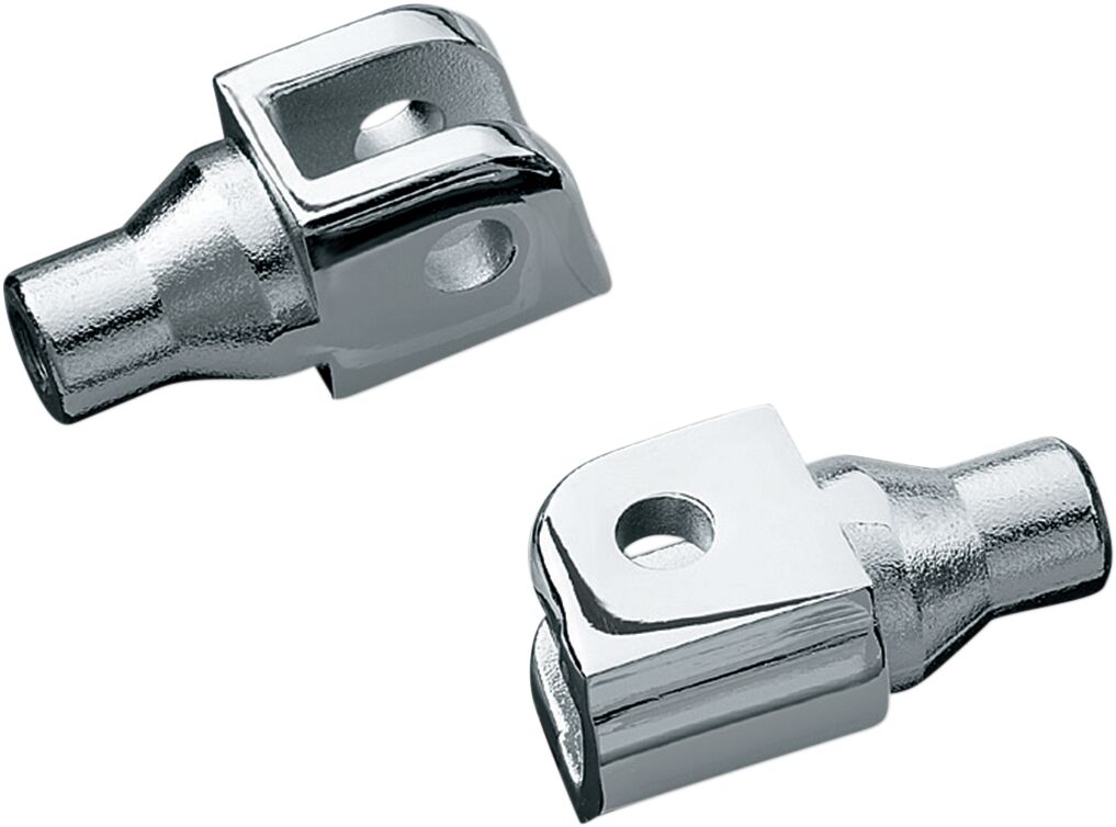 Koonilised jalatoe adapterid Can-Am, Honda ja Suzuki jaoks, kroom