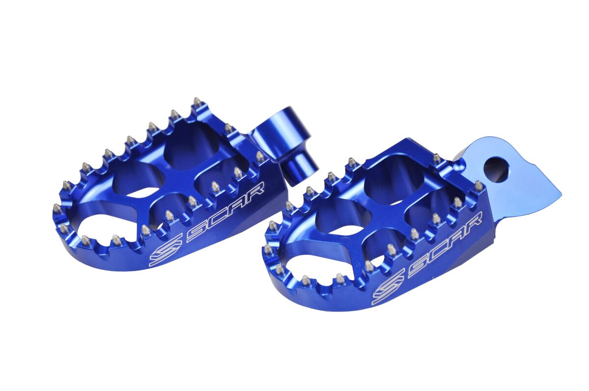EVOLUTION FOOTPEGS BLUE