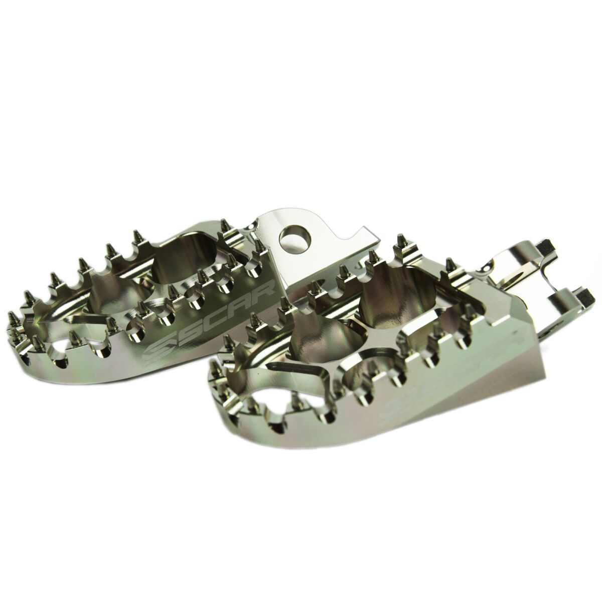 EVOLUTION FOOTPEGS SILVER