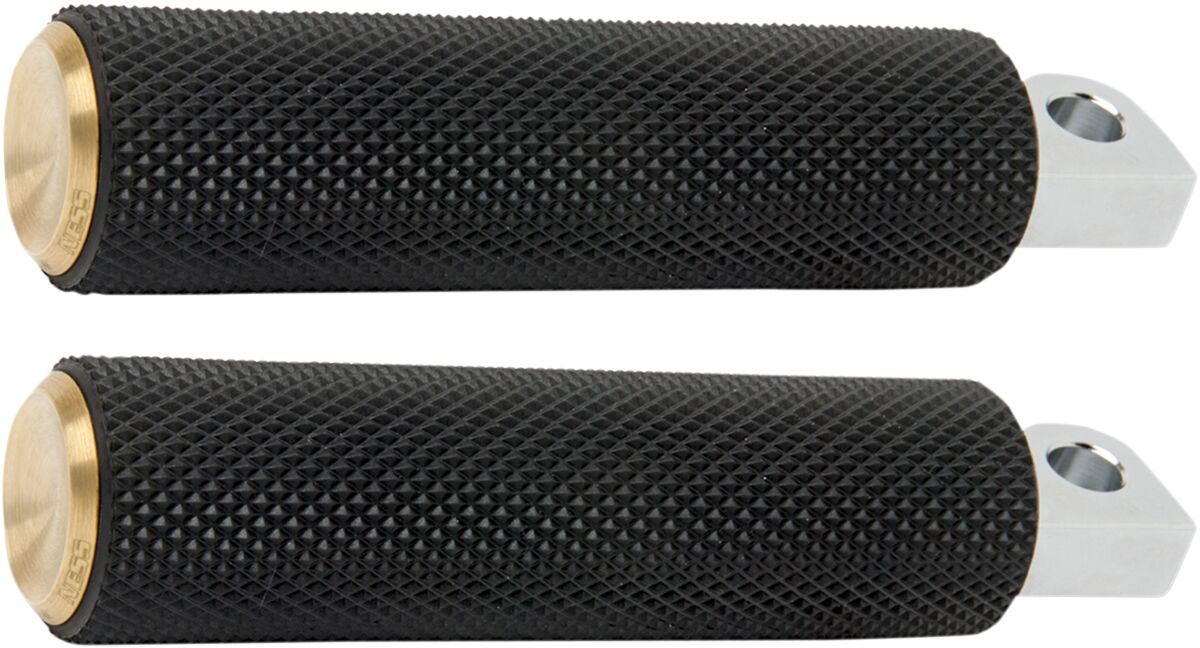 Jalatoed Knurled Fusion, must, messingist otsakork