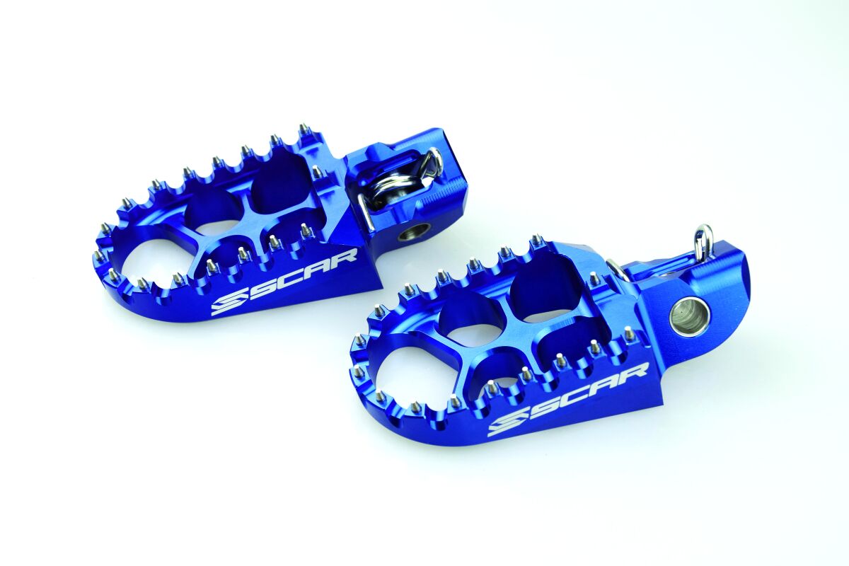 EVOLUTION FOOTPEGS BLUE