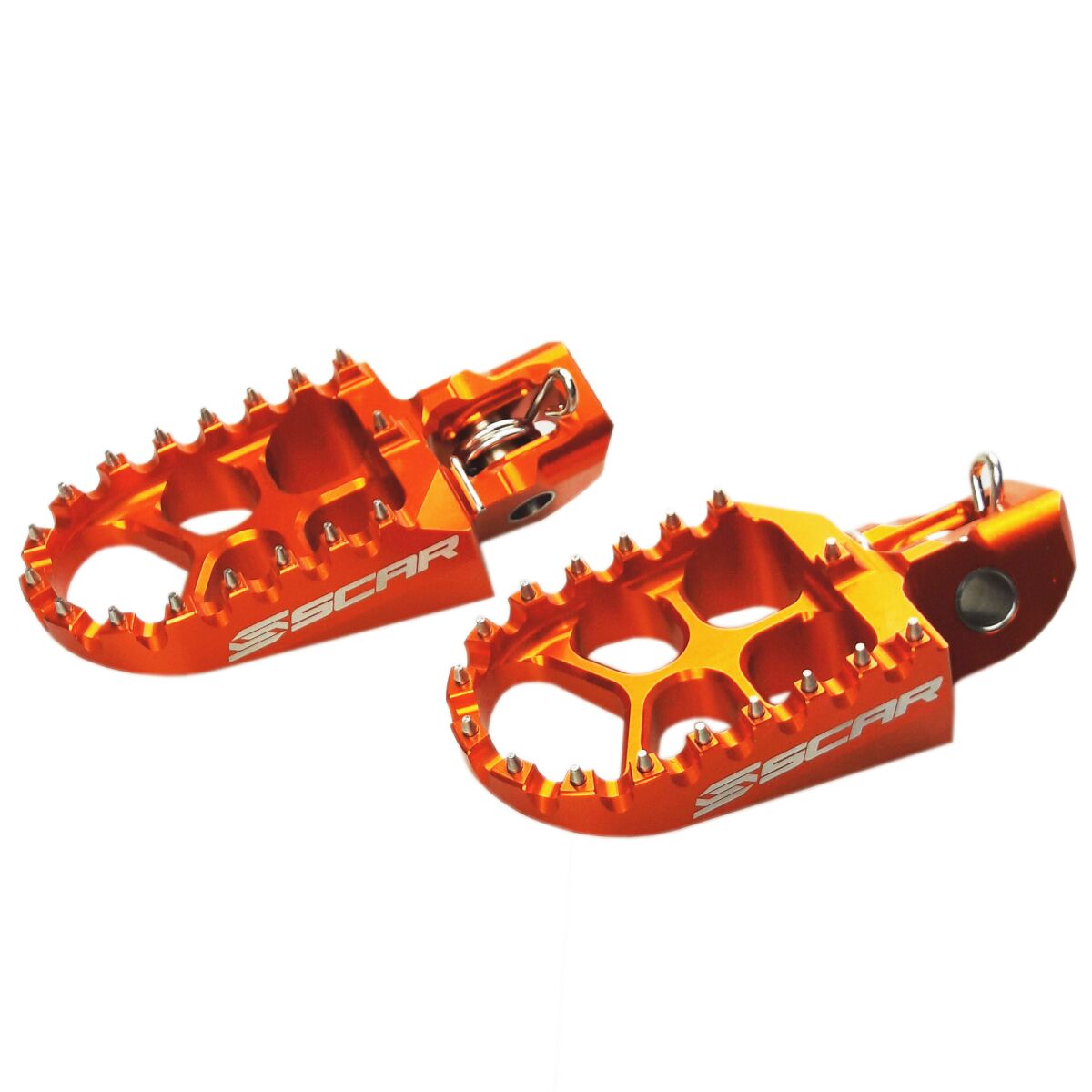 EVOLUTION FOOTPEGS ORANGE