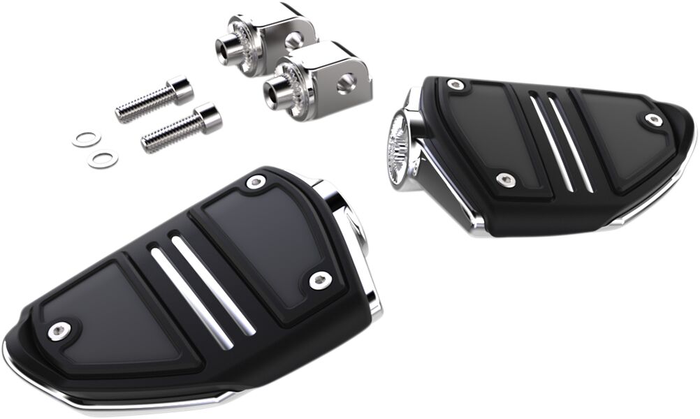 Jalatugi T-Rail, kinnitusega, Softail, kroom