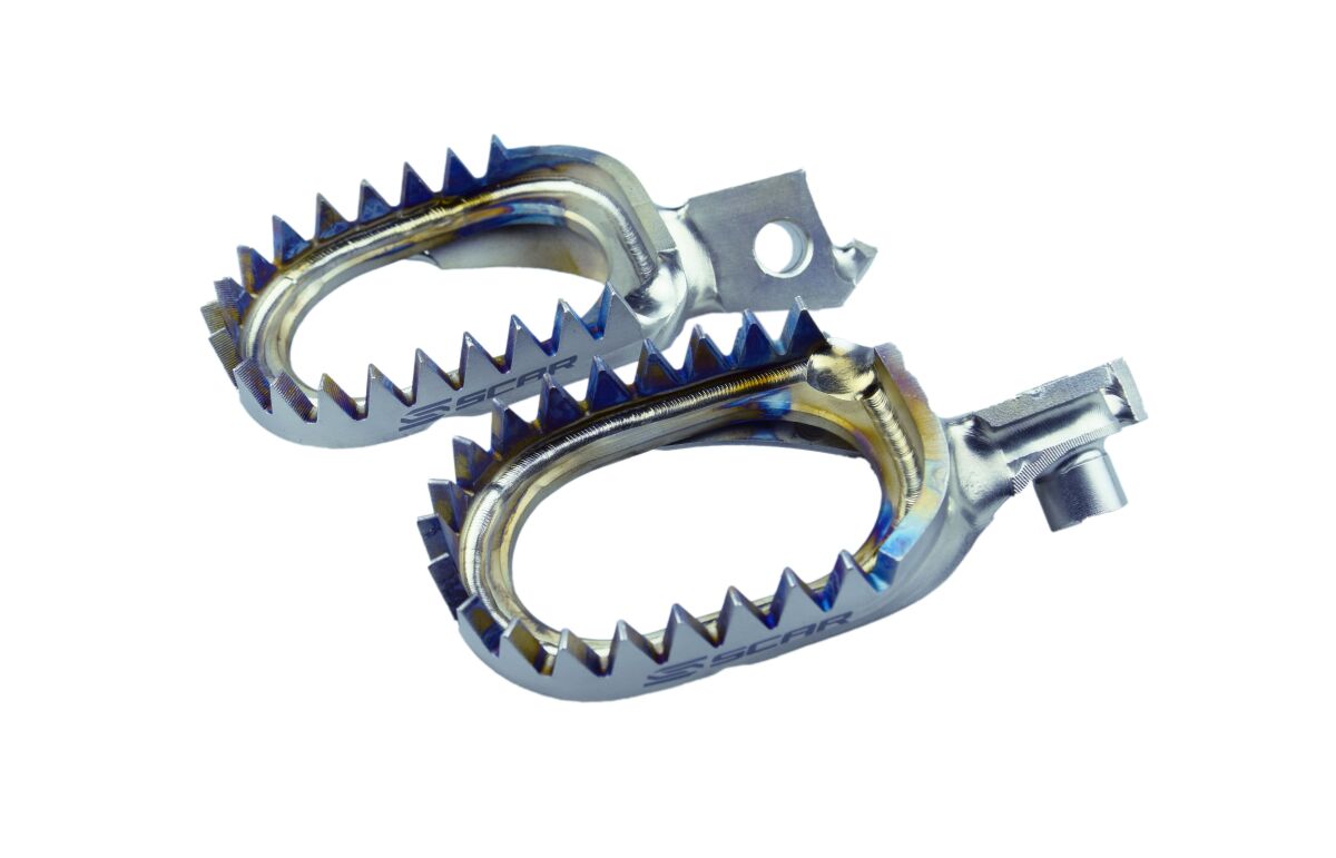 TITANIUM MUD FOOTPEG SUZ