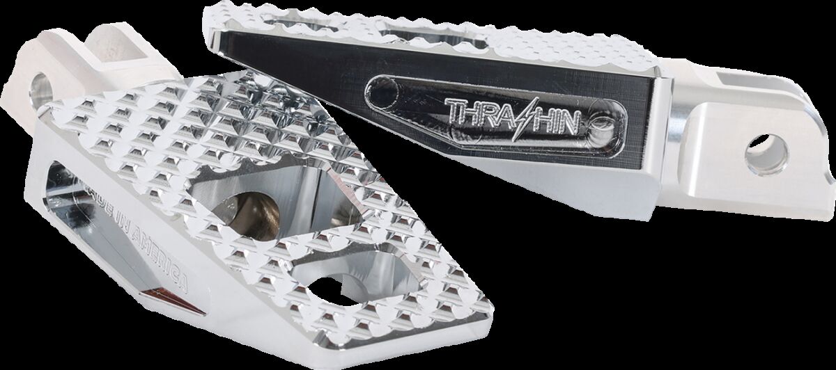 FOOTPEGS P-54 2.25" FRONT M8 SOFTAIL CHROME