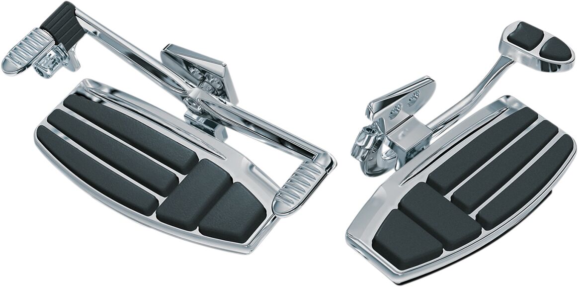 DRIVER FLOORBOARD KIT CHROME