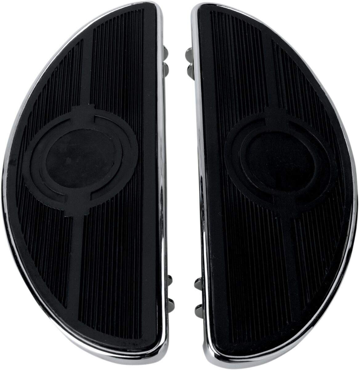 HALF-MOON FLOORBOARDS W/O VIBRATION INSERTS CHROME