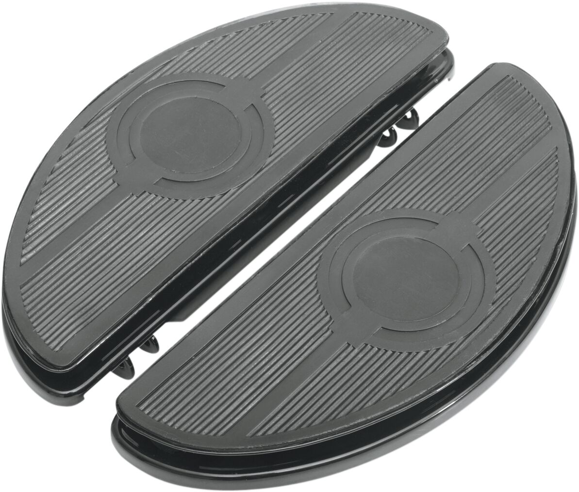 HALF-MOON FLOORBOARDS W/ VIBRATION INSERTS BLACK