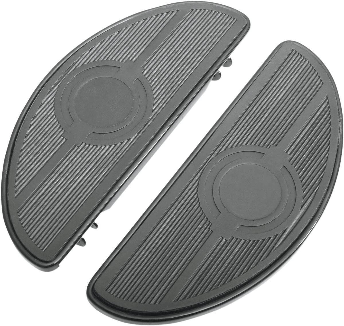 HALF-MOON FLOORBOARDS W/O VIBRATION INSERTS BLACK