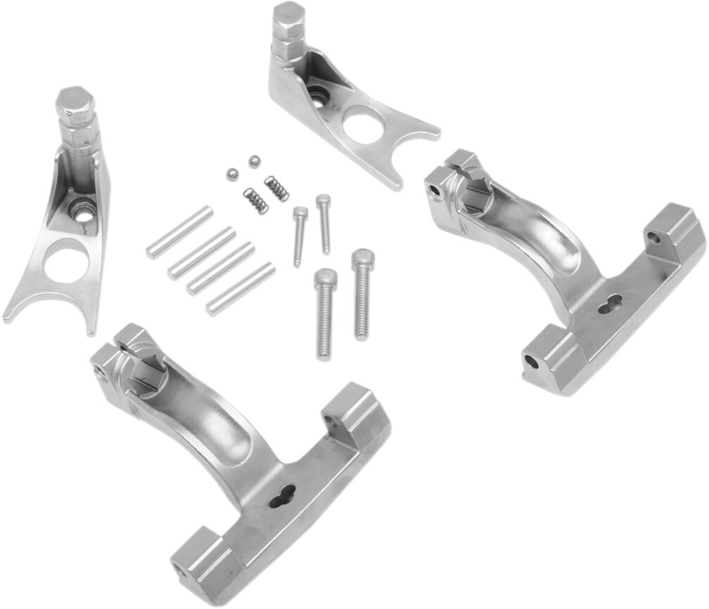 PASSENGER FLOORBOARD MOUNT KIT CHROME SOFTAIL 00-17