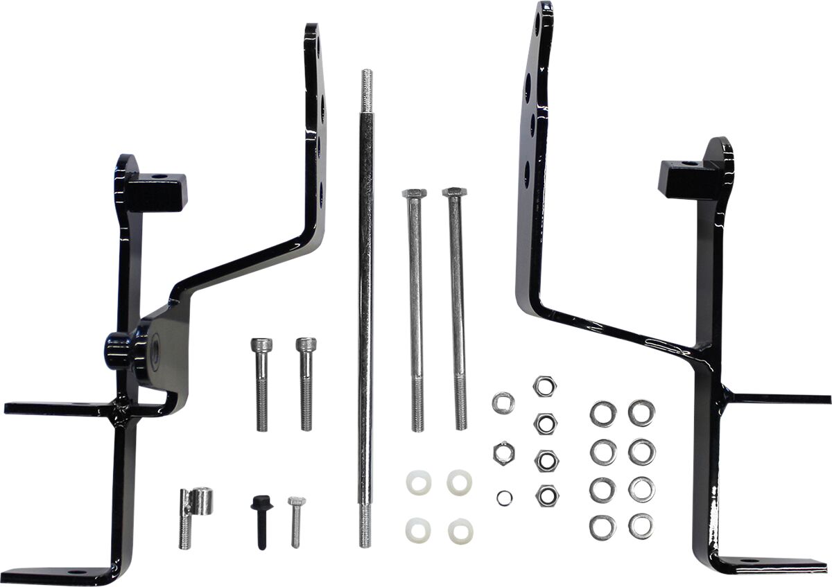 MOUNTING KIT FLOORBOARD INDIAN CHROME