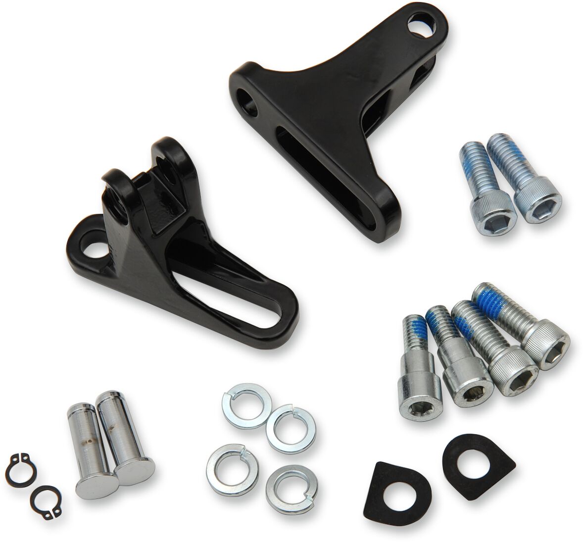 MOUNT KIT SHORT PASSENGER FOOTPEG GLOSS BLACK