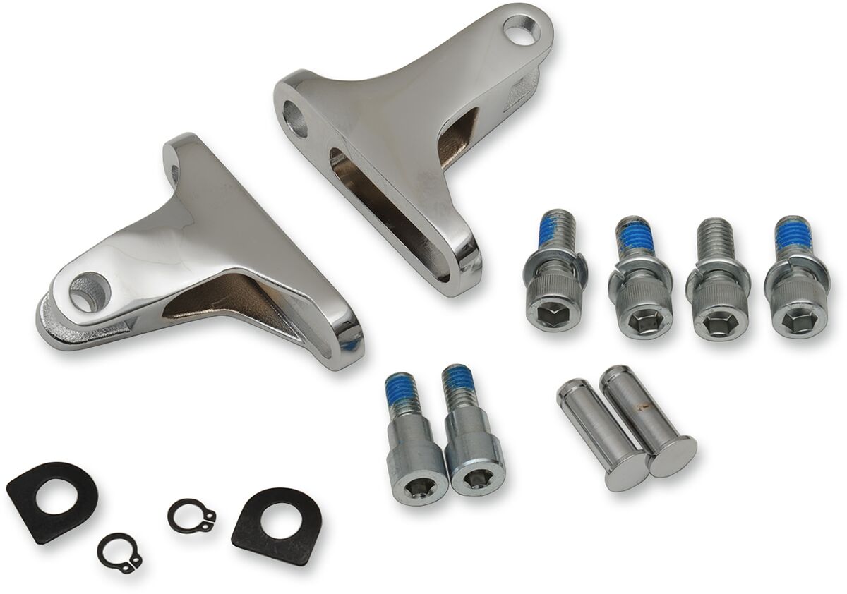 MOUNT KIT SHORT PASSENGER FOOTPEG CHROME